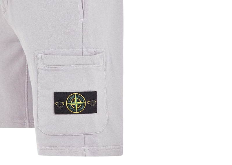 Stone Island Regular Fit Cargo Bermuda Shorts Dust