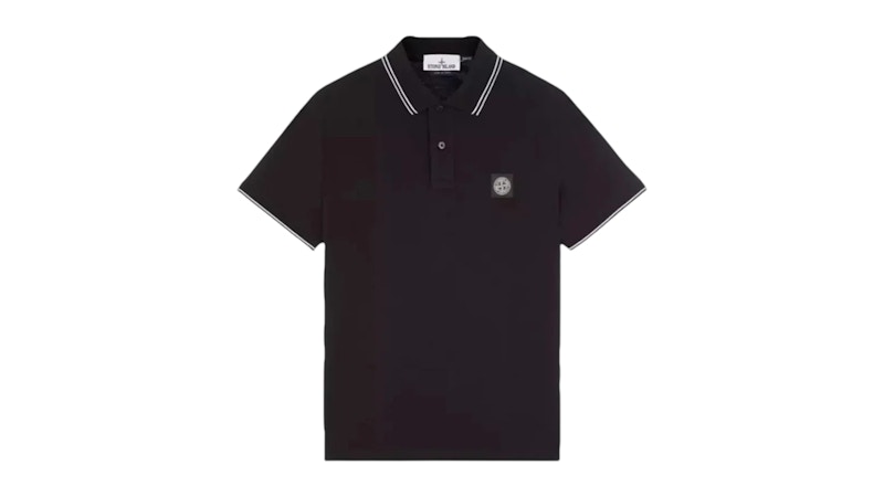 Stone Island S/S Polo Black