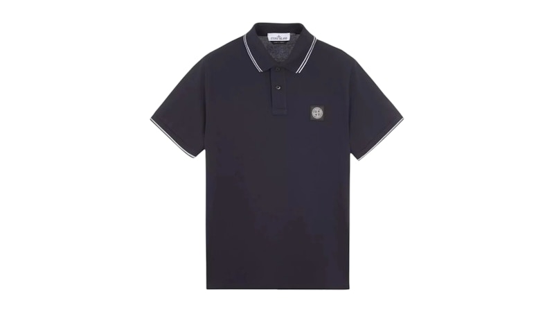 Stone Island S/S Polo Navy Blue