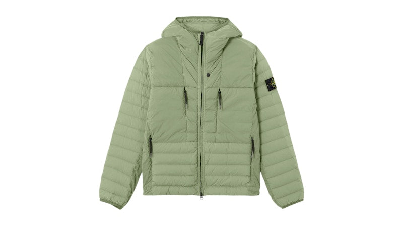 Stone Island Seamless Tunnel Nylon Down-TC 4100020 Jacket Sage Green