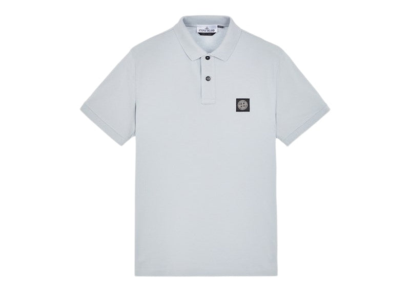 Stone Island Short Sleeve Polo Slimfit Sky Blue
