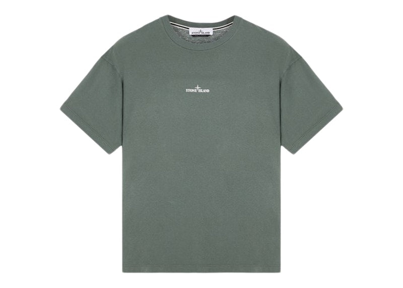 Stone Island Short Sleeve 'Scratched Paint One' T-Shirt Musk Green