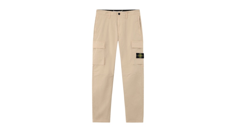 Stone Island Supima Cotton Twill Stretch-TC 3100032 Pants Desert