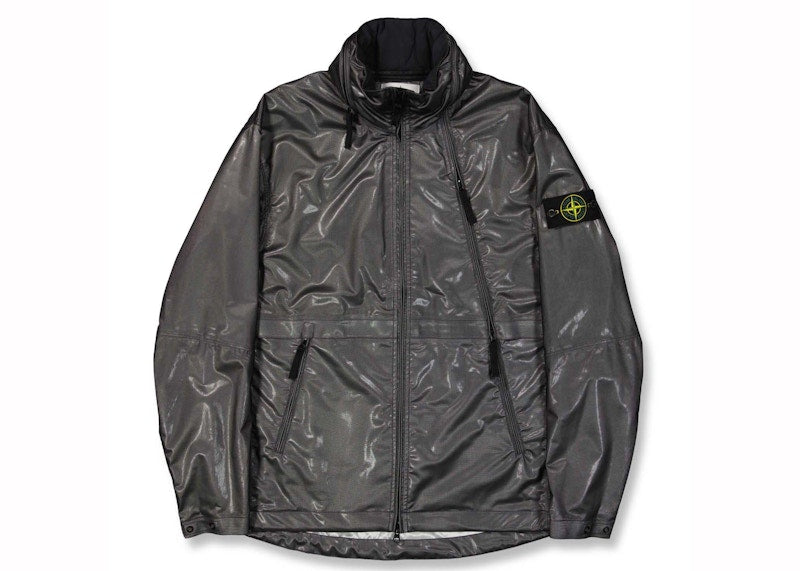 Stone Island Turtleneck Zipper Jacket Grey