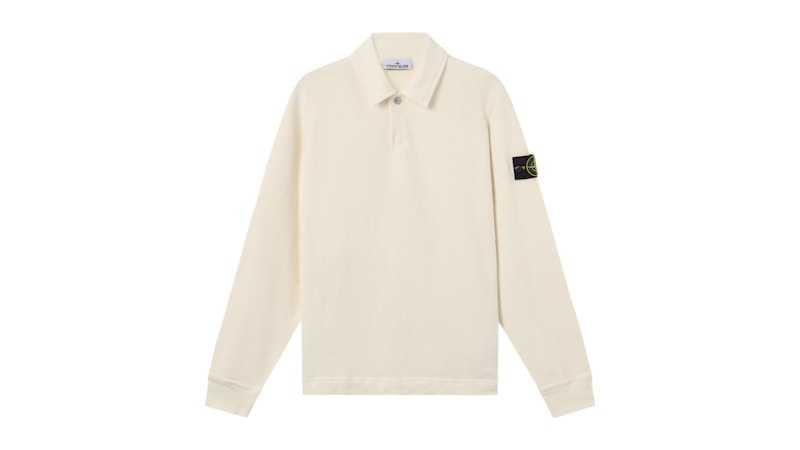 Stone Island Vanise Brushed Heavy Cotton Jersey 6100054 Sweatshirt Ivory