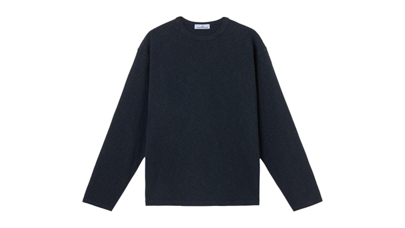 Stone Island Vanise Cotton Jersey Old Effect 2100017 T-shirt Blue