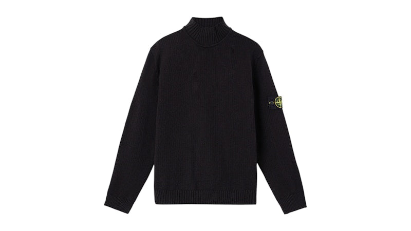 Stone Island Winter Cotton 5100048 Sweater Black