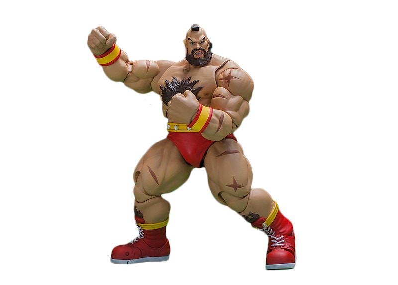Storm Collectibles Ultimate Street Fighter II The Final Challenger Zangief Action Figure Tan