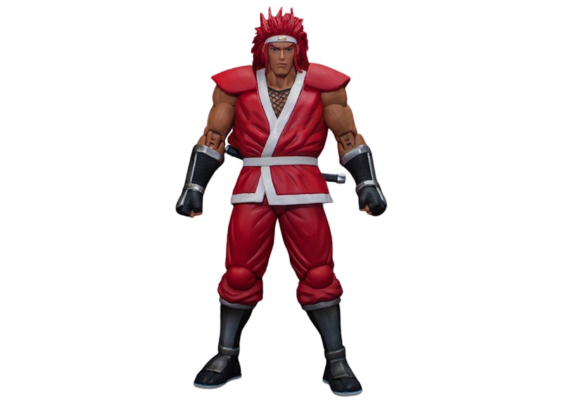 Storm Collectibles World Heroes Perfect Fuuma Kotaro 1/12 Scale Action Figure Red
