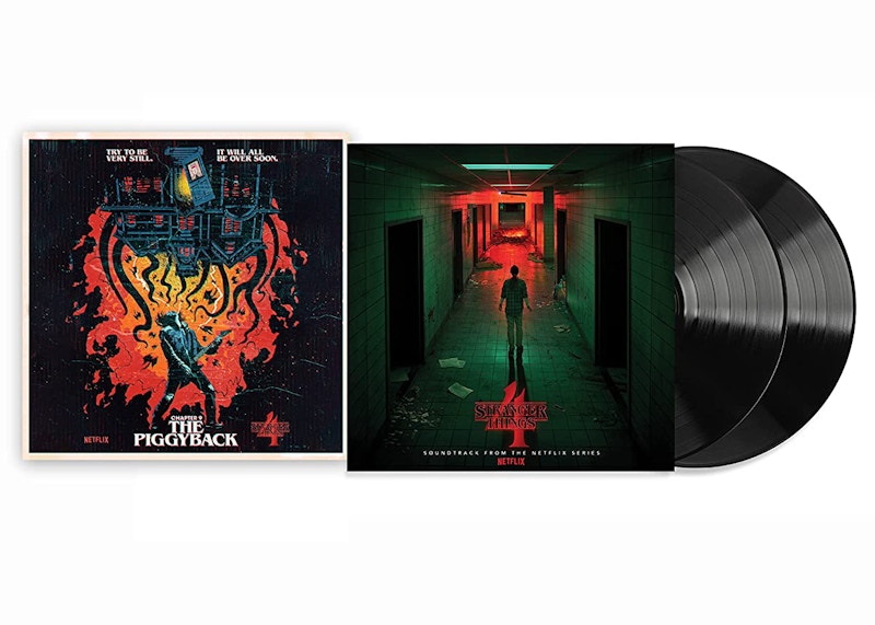 Stranger Things Season 4 Soundtrack Amazon Exclusive 2XLP Viny Black