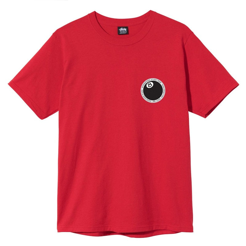 Stussy 8 Ball Dot T-shirt Red