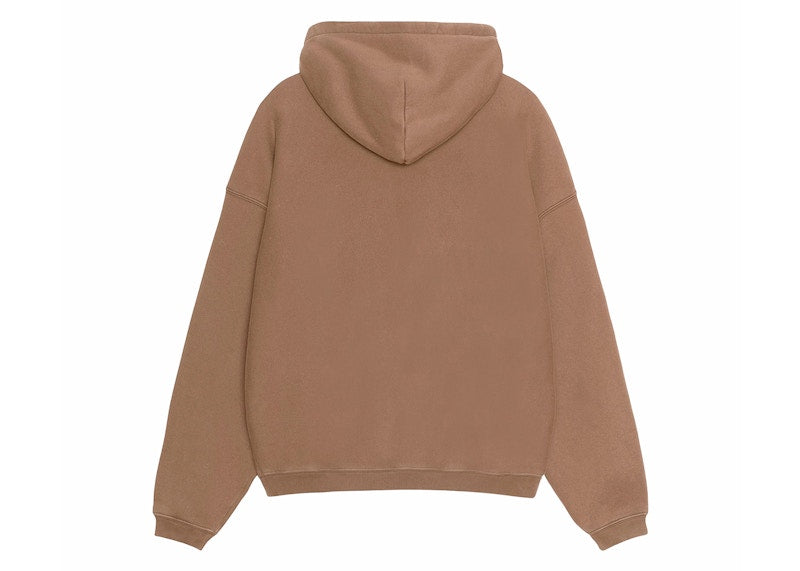 Stussy 80 Relaxed Hoodie Brown
