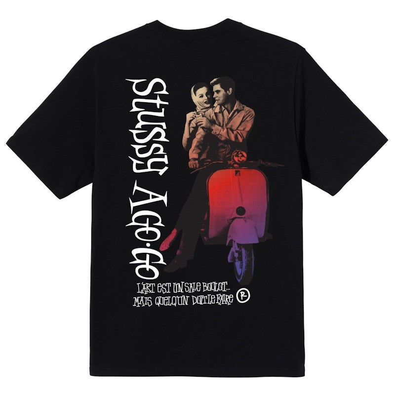 Stussy A Go Go T-shirt Black