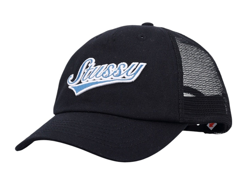 Stussy Athletic Trucker Cap Black