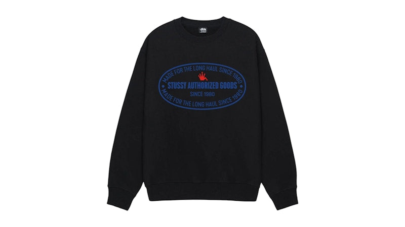 Stussy Authorized Crew Black