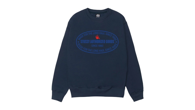 Stussy Authorized Crew Navy