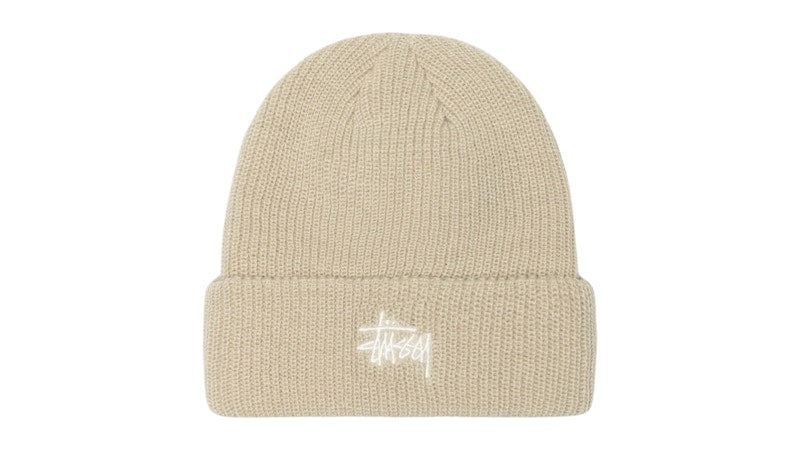 Stussy Basic Cuff Beanie Faded Tan