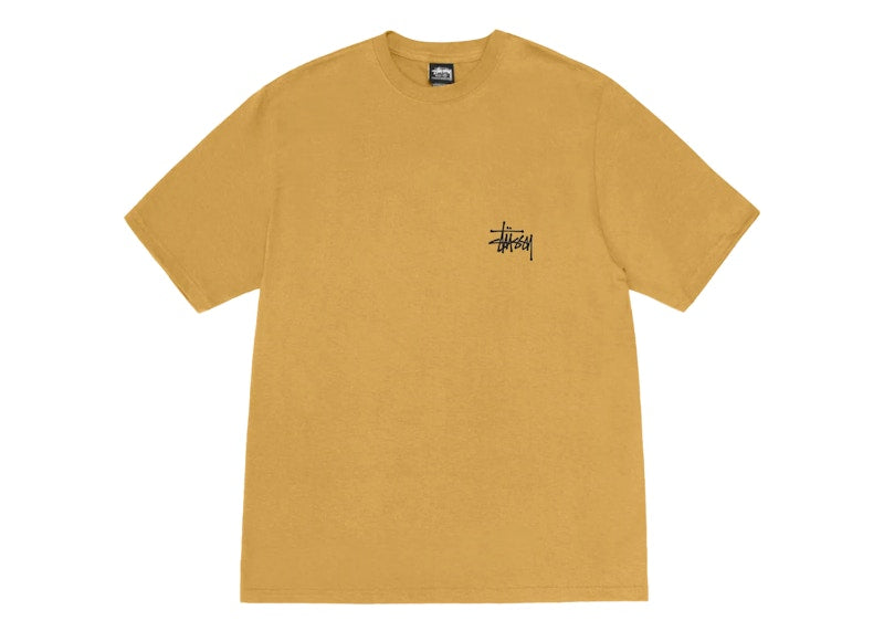 Stussy Basic Logo T-shirt Curry