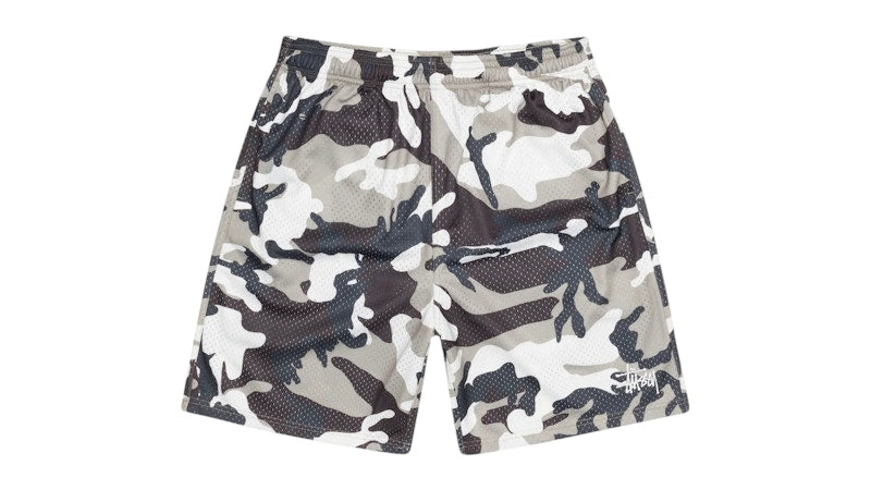 Stussy Basic Mesh Short Snow Camo