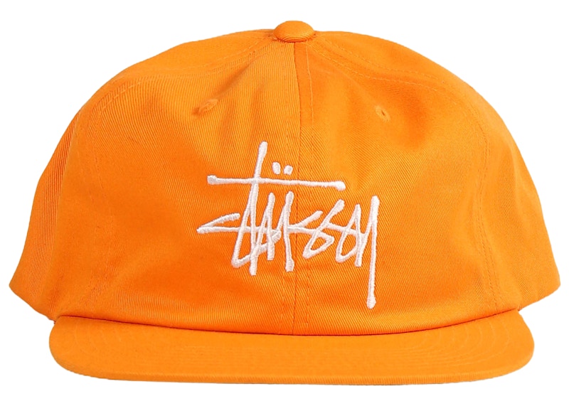 Stussy Basic Strapback Cap Orange