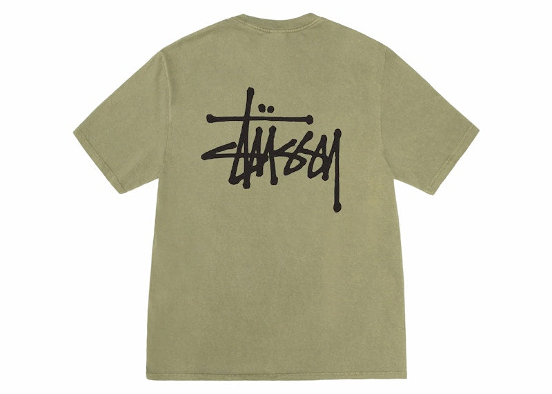 Stussy Basic Pigment Dyed T-shirt Olive