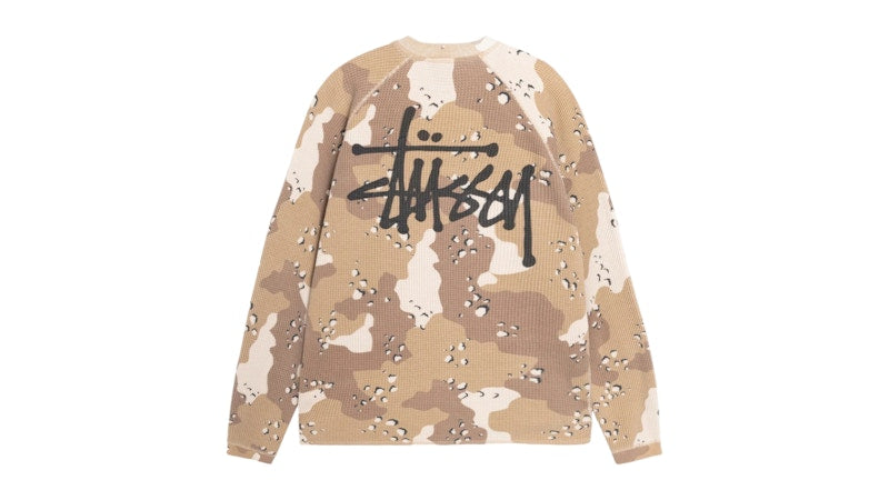 Stussy Basic Thermal Desert Camo