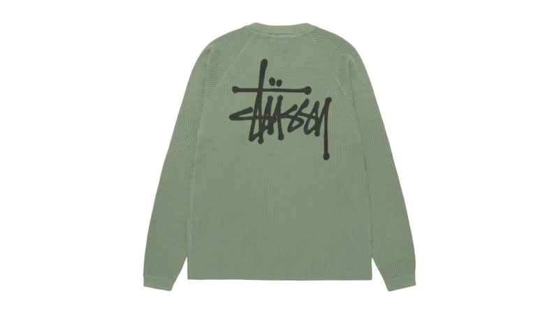 Stussy Basic Thermal Sage