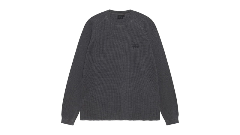 Stussy Basic Thermal Washed Black