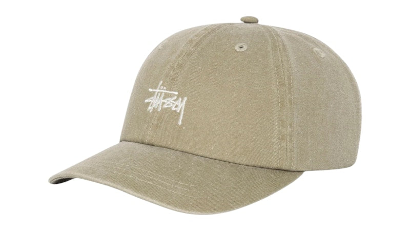 Stussy Basic Washed Cap Faded Tan