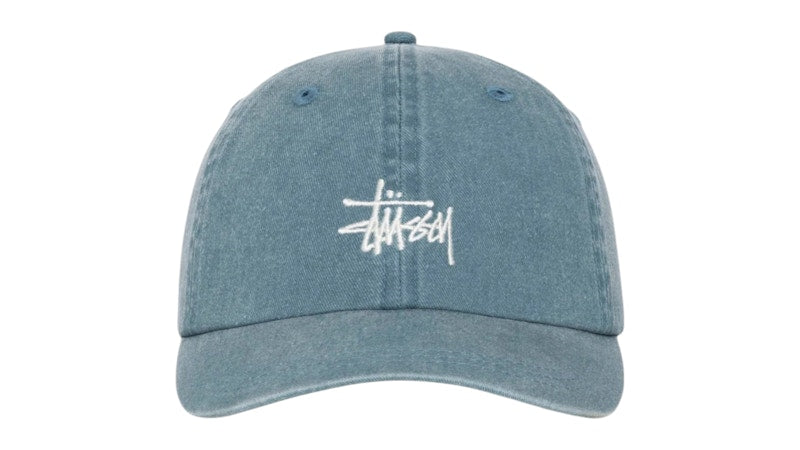 Stussy Basic Washed Cap Ink Blue