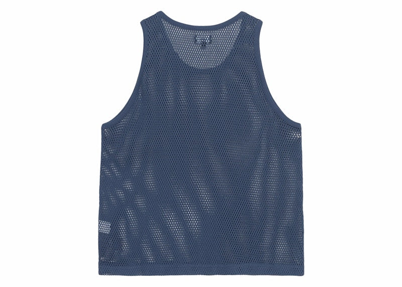 Stussy Big Mesh Tank Navy