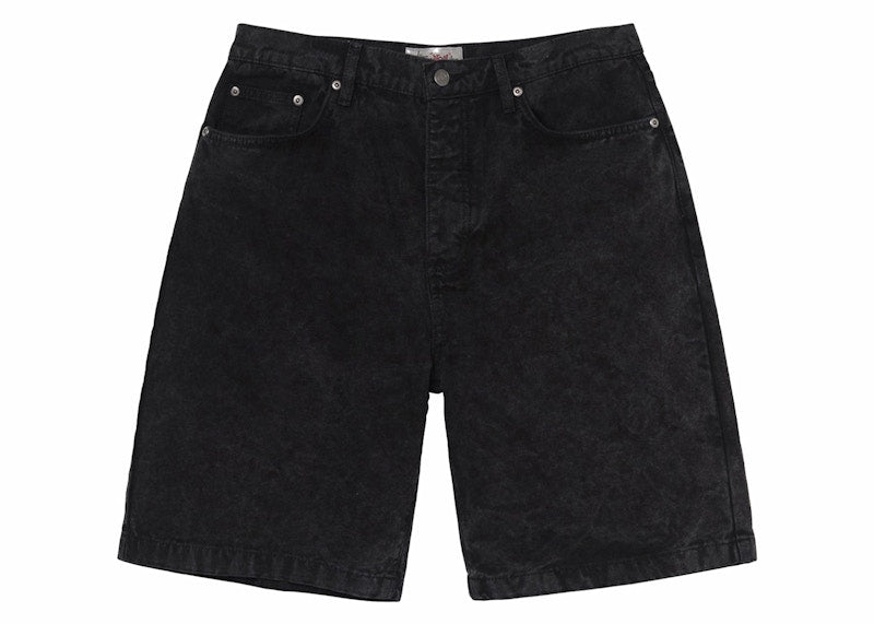 Stussy Big Ol' Washed Canvas Short Black
