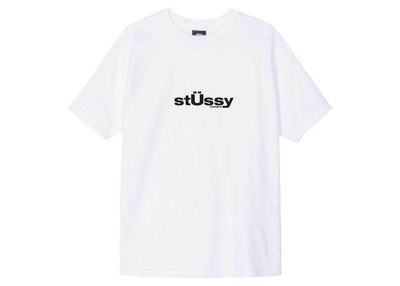 Stussy Big U Tee White
