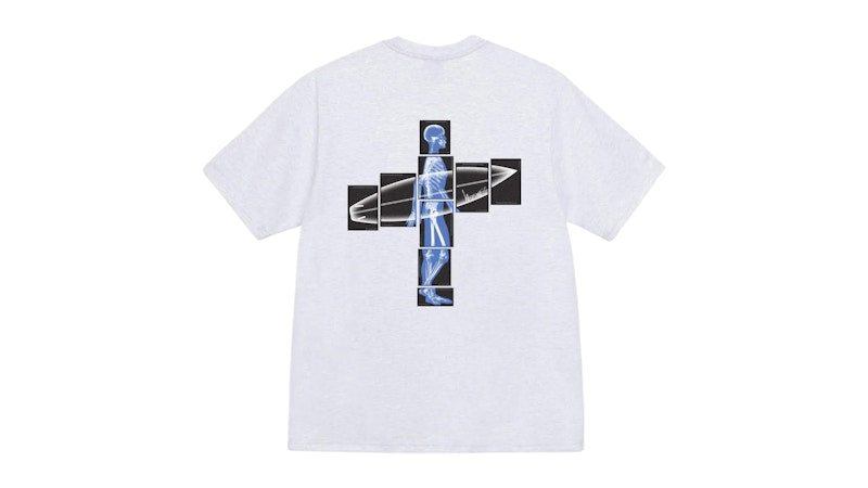 Stussy Body Scan Tee Ash Heather