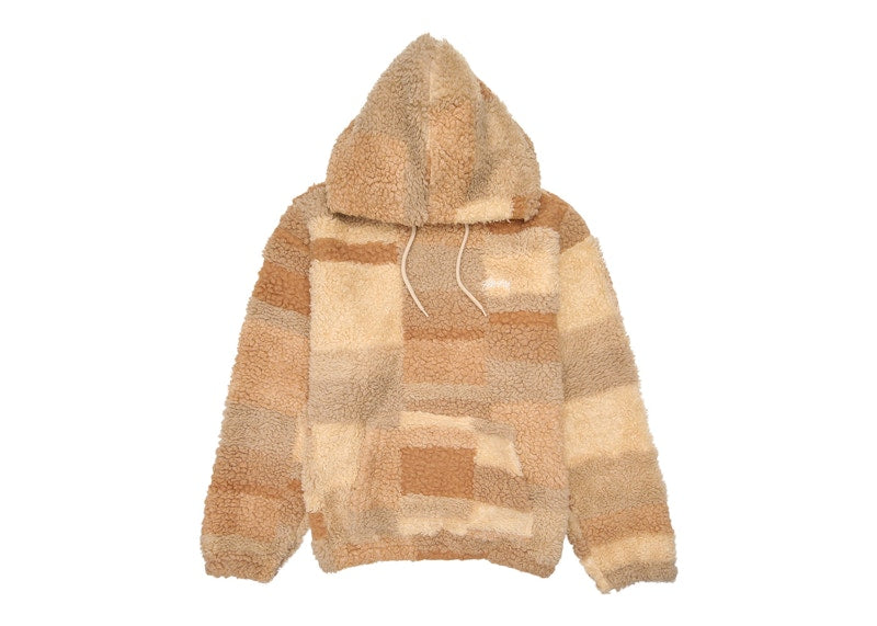 Stussy Bronson Sherpa Hoodie Khaki