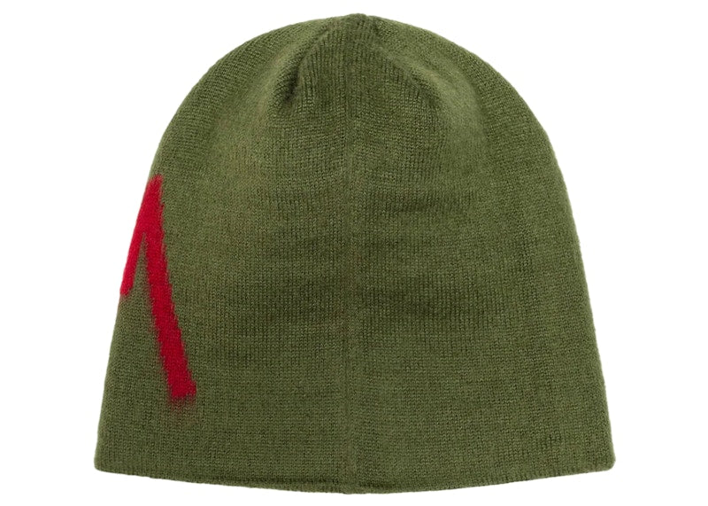 Stussy Brushed Out Stock Skullcap Army