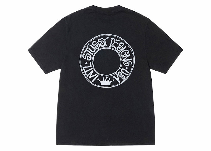 Stussy Buana Pigment Dyed Tee Black