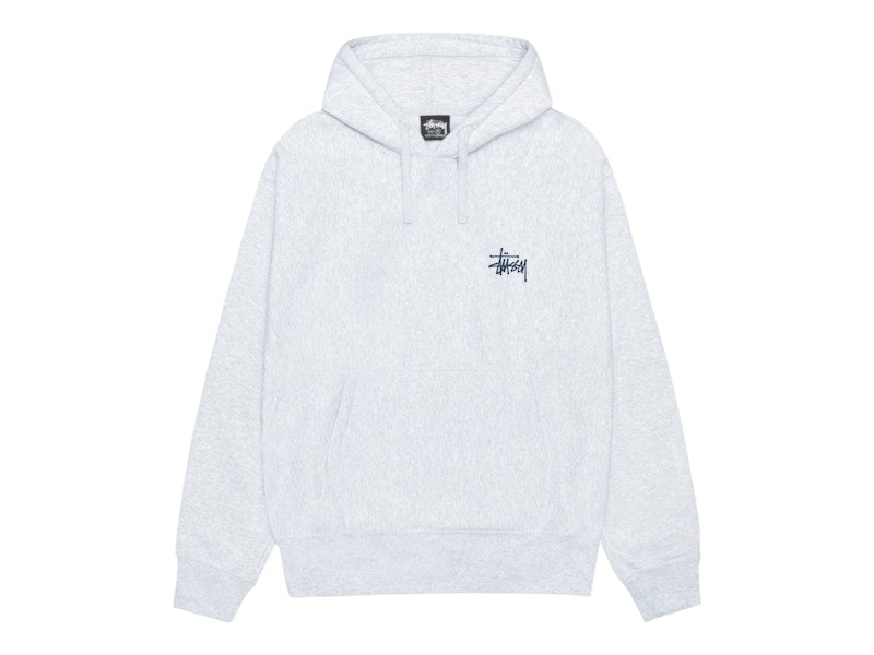 Stussy Built In USA Hoodie Ash Heather