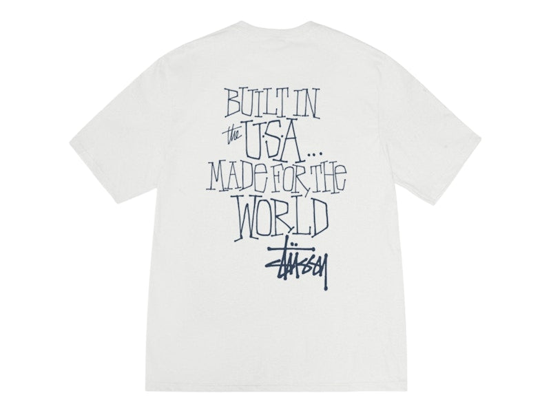 Stussy Built In USA Pigment Dyed Tee Natural