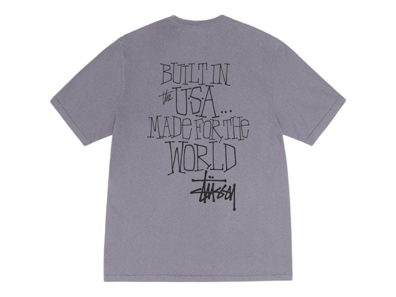 Stussy Built In USA Pigment Dyed Tee Shark