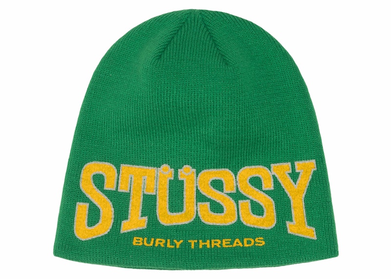 Stussy Burly Threads Skullcap Green