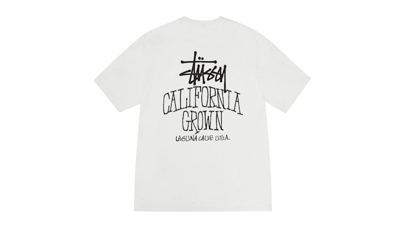 Stussy Cali Grown Pigment Dyed Tee Natural