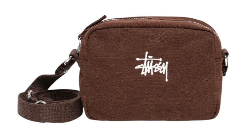 Stussy Canvas Pouch Brown