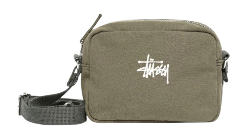 Stussy Canvas Pouch Green