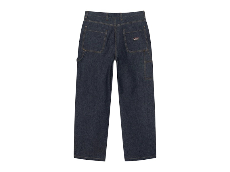 Stussy Carpenter Raw Denim Pant Indigo