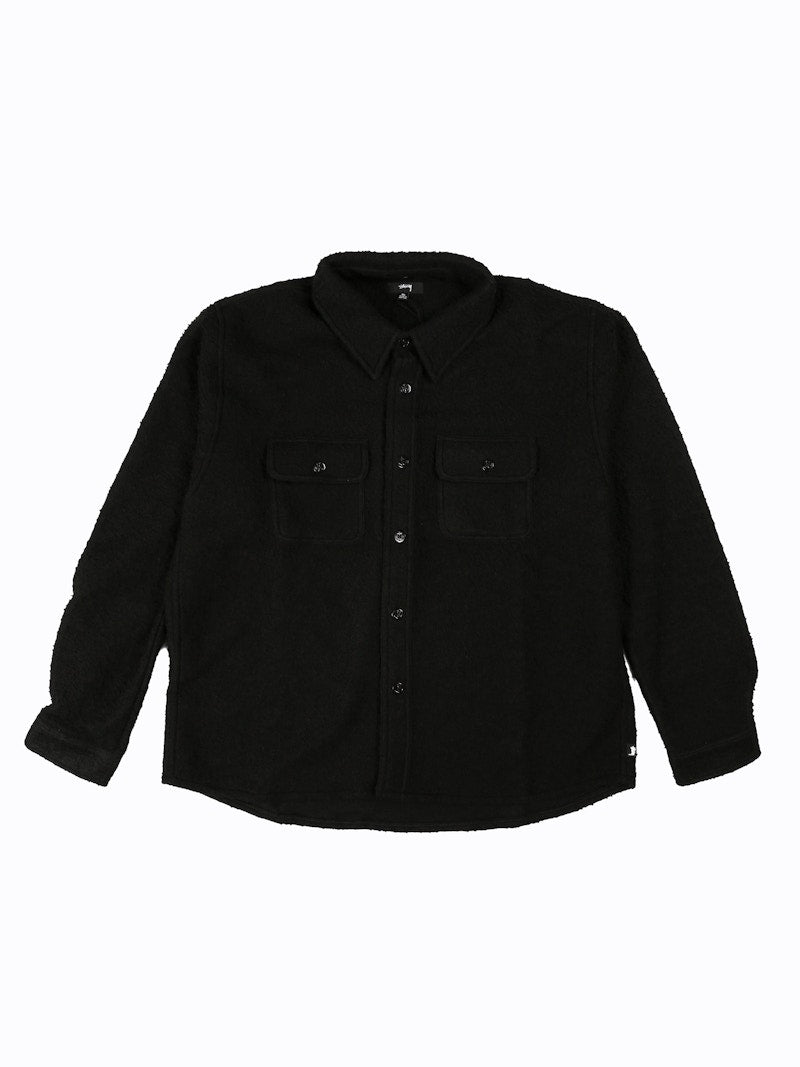 Stussy Casentino Wool CPO Shirt Black
