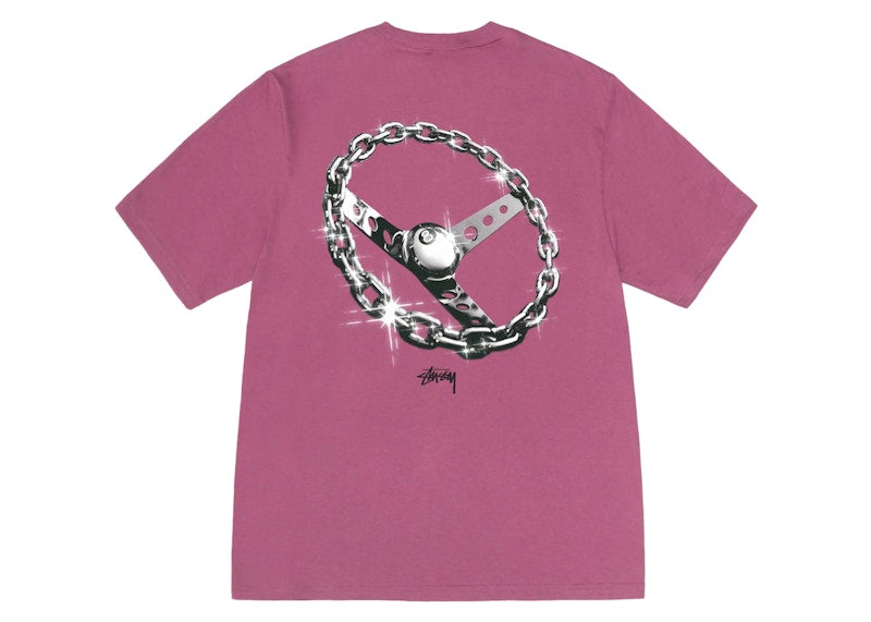 Stussy Chain-Link T-shirt Berry