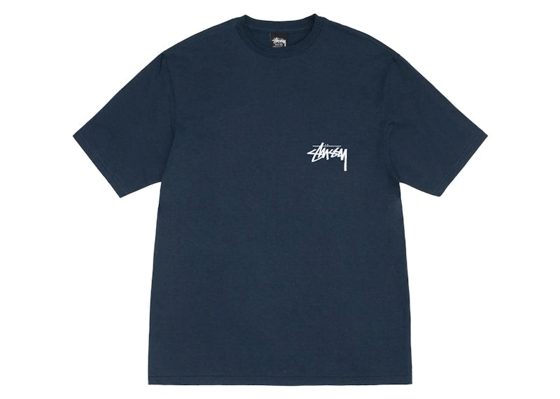 Stussy Chain-Link T-shirt Navy