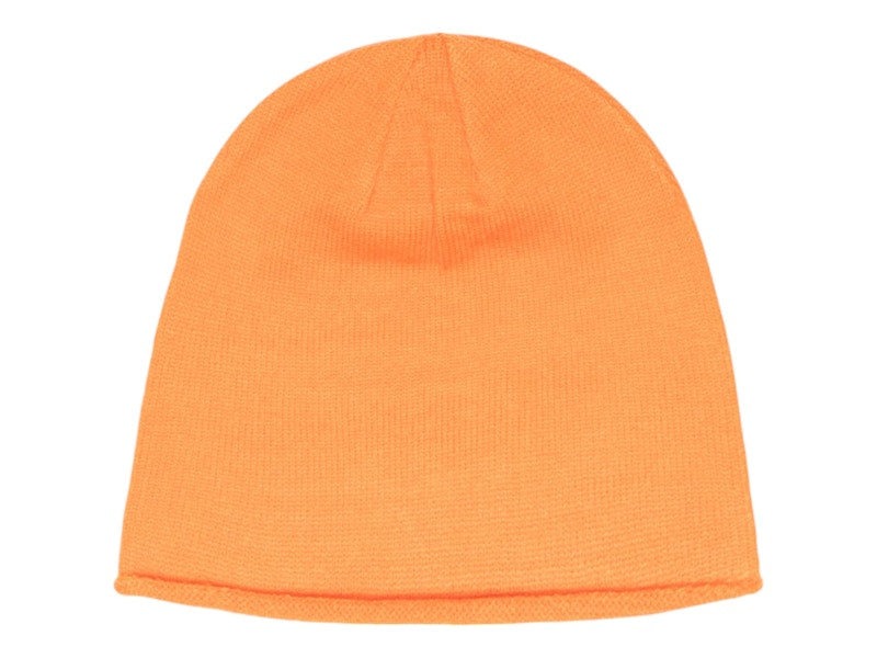 Stussy Chain Stitch Rolled Edge Skullcap Orange