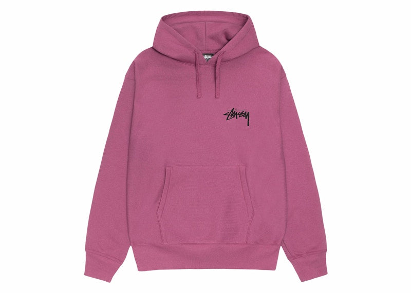 Stussy Cherries Hoodie Berry